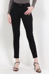 CDL Celana Panjang High Waist Skinny Wanita P0012B01A